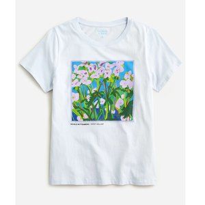 🌷 J. Crew Nicole Wittenberg Sweet William T-Shirt Medium